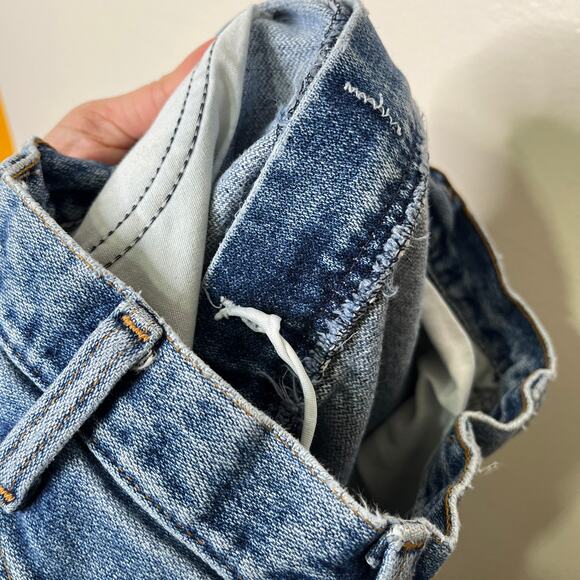 Vtg 90s Wrangler Taper Leg Womens 24" Waist Denim Jeans Blue High Waist Mom Jean - Picture 6 of 6